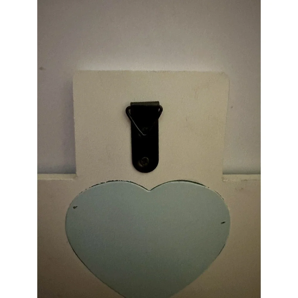 Jesus‎ Loves Me Wood Cross Wall Hanging Blue Boy Stars Decor Christian